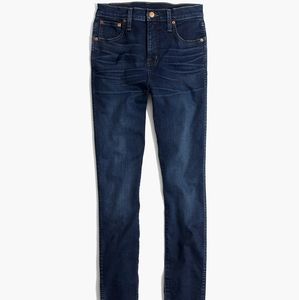 10" High-Rise Skinny Jeans in Hayes Wash